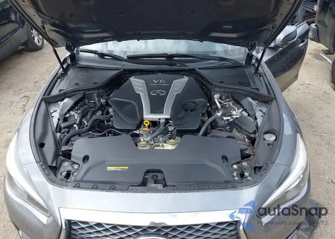 2018 Infiniti Q50 3.0T Luxe from USA, damaged, VIN JN1EV7AR9JM439952